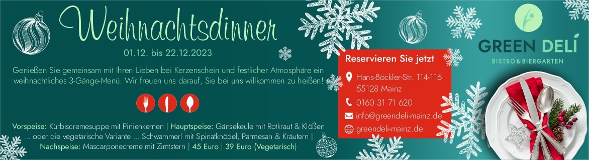 weihnachtsdinner